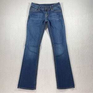 Buffalo David Bitton Margot Boot Cut Jeans Stretch Womens Blue Size 25